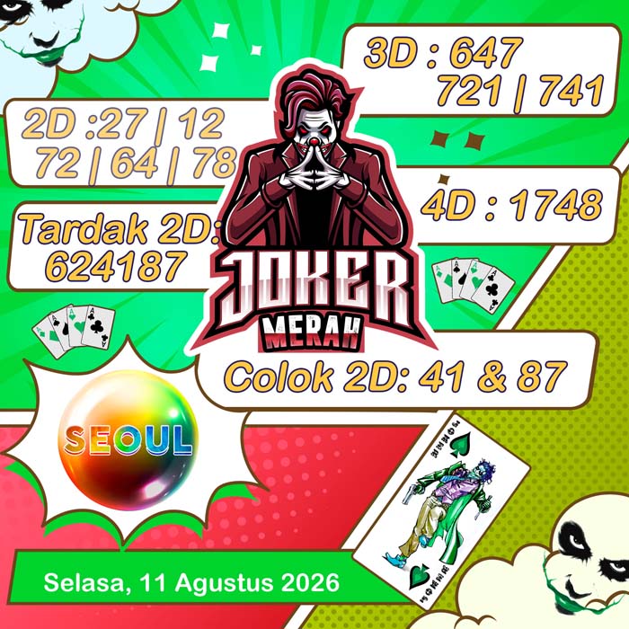 joker merah SEOUL 11-Aug-2026
