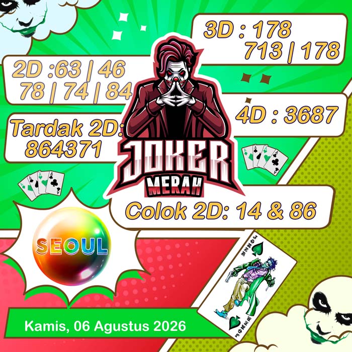 joker merah SEOUL 6-Aug-2026