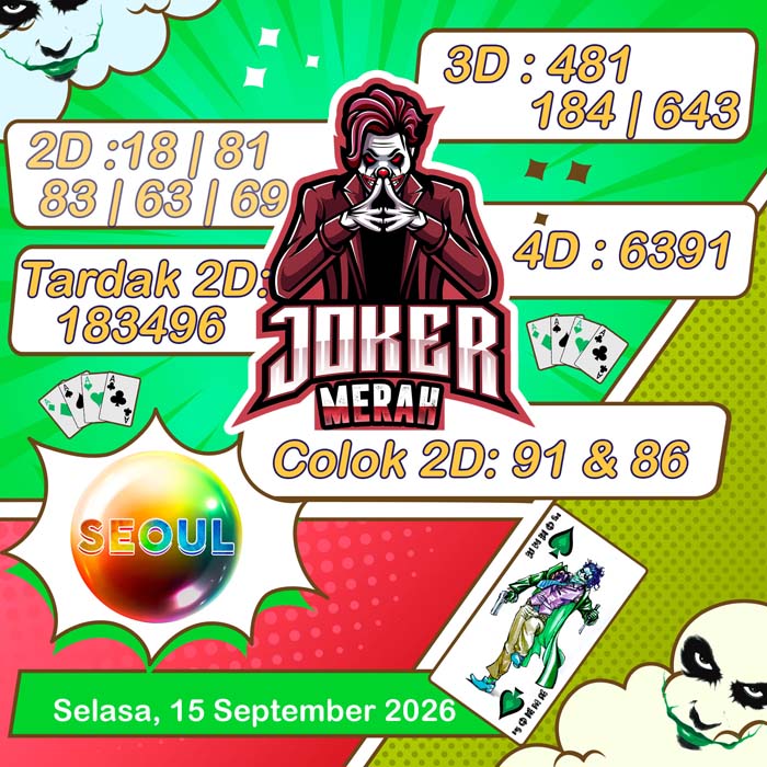 joker merah SEOUL 15-Sep-2026