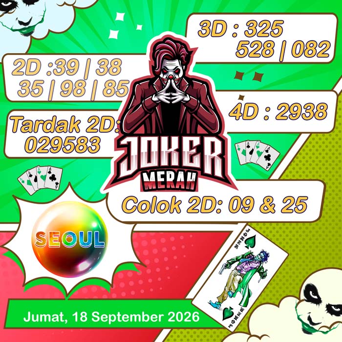 joker merah SEOUL 18-Sep-2026