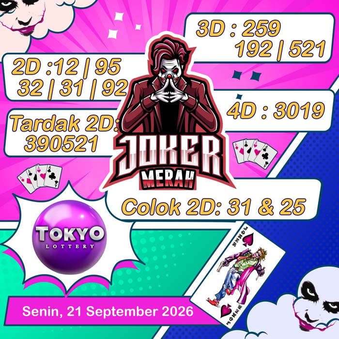 joker merah TOKYO 21-Sep-2026