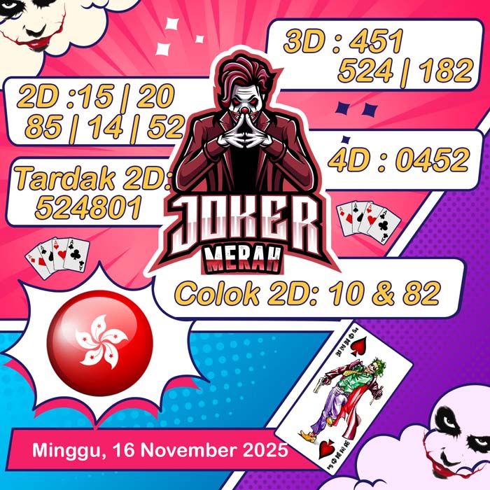 joker merah Hongkong