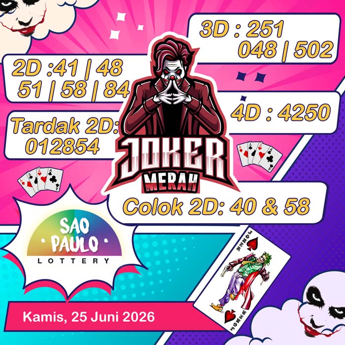 Joker Merah Sao Paulo